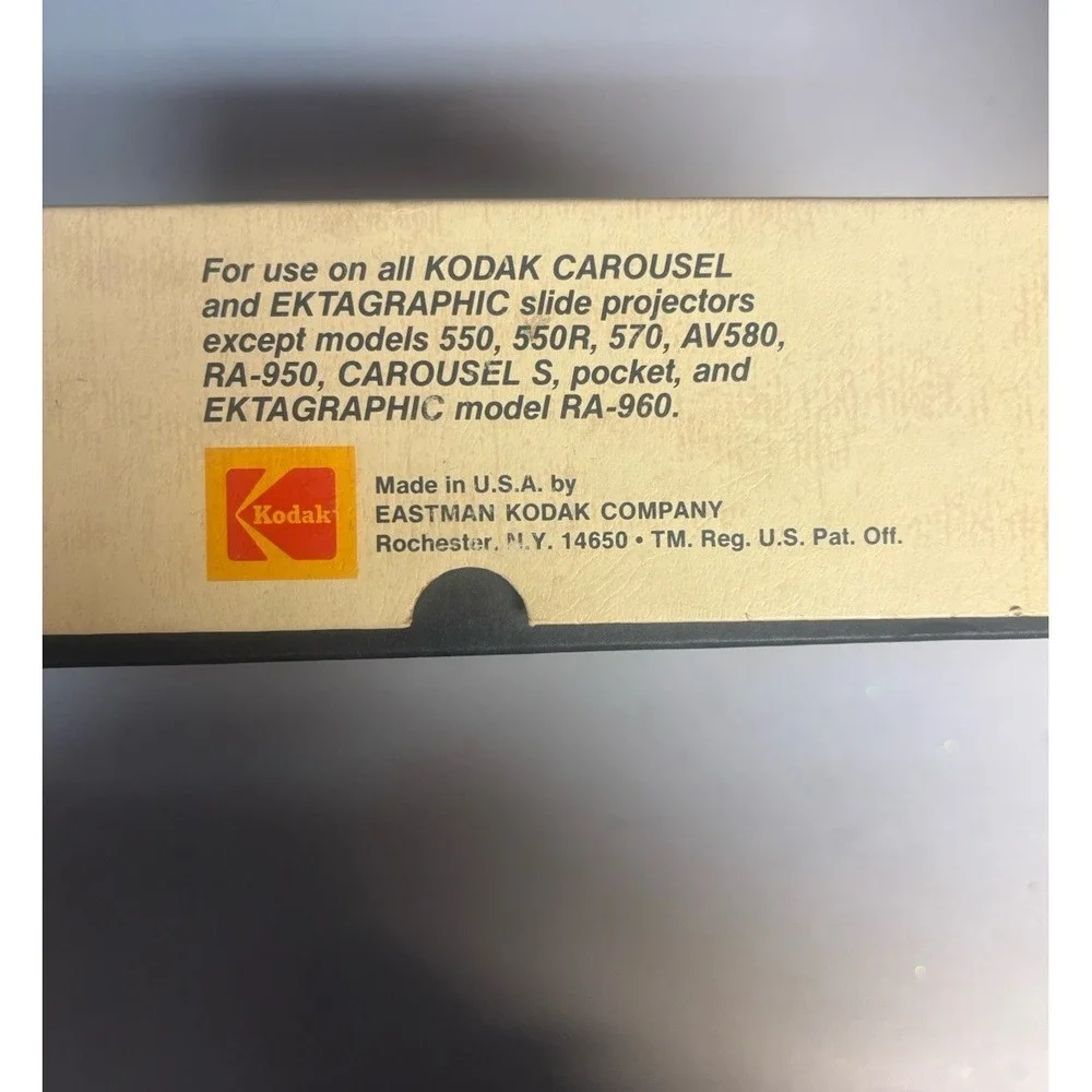 Kodak carousel transvue